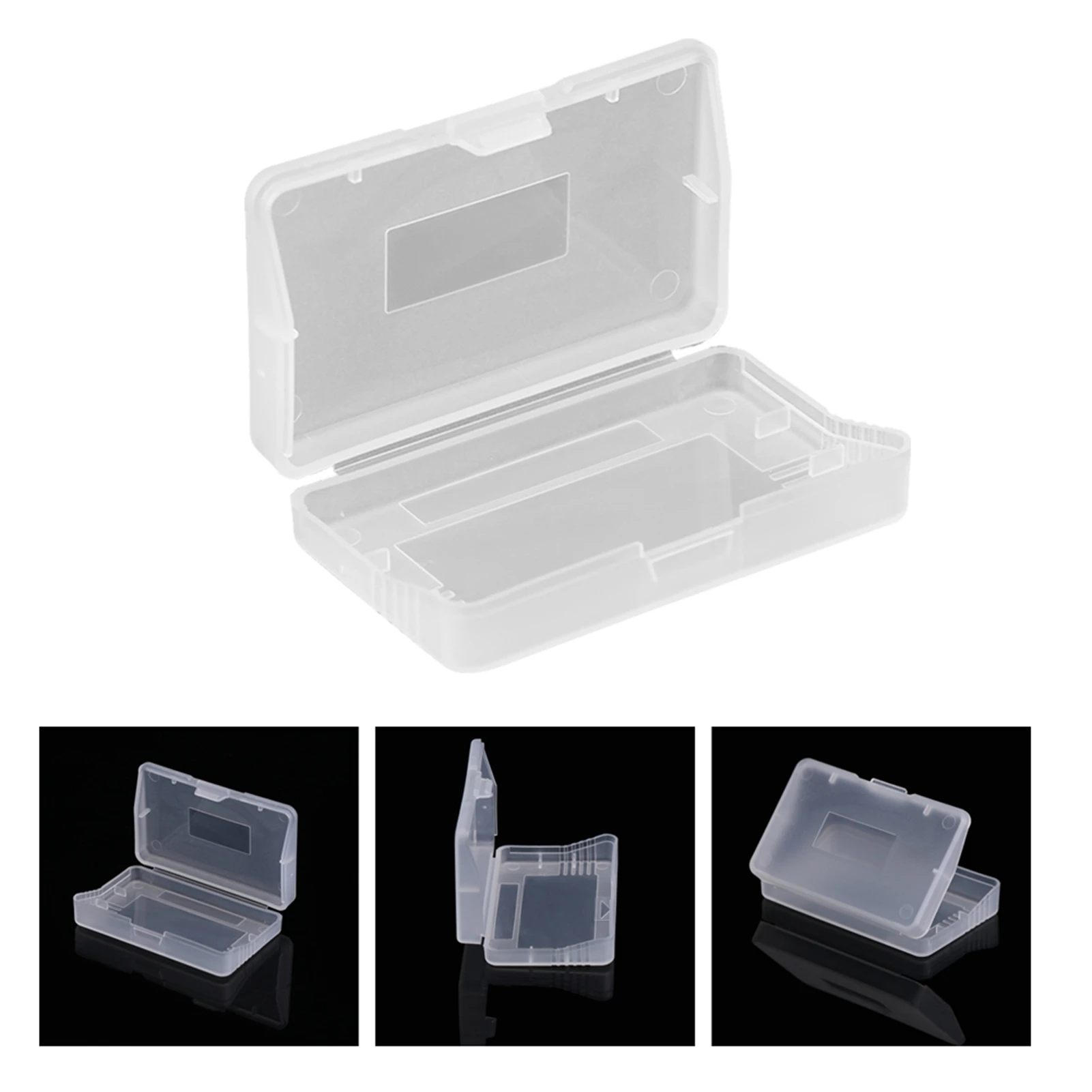 10 Stücke Transparente Anti Staubschutz Patrone Spiel Fall Box für Nintendo Game Boy Advance GBA Patrone Spiel Box für GBA Spiel Fall Image