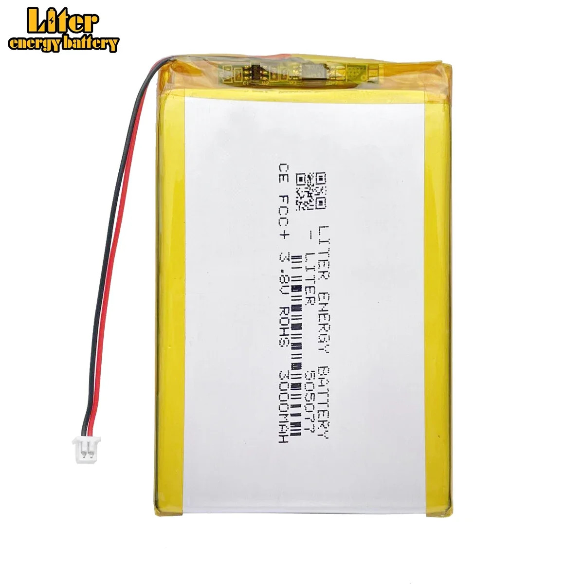 505077 3000mah 3,8 v wiederauf ladbare Lipo-Batterie für anbernic rg350 rg350m Spiele konsole E-Books GPS PDA Image
