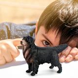 Black Dog Animal Toys Figurines Home Decorate Preschool Educational Action Figures Action Figures for Boys 1/6 Scale Action Figure Action Figures for Boys Age 4-7 Action Figures for Boys Age 8-12 1:6