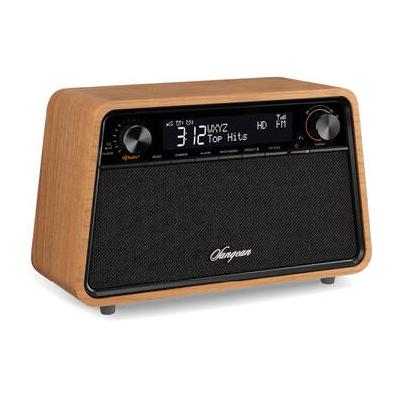 Sangean HDR-19 AM/FM-RDS/HD Desktop Radio with Bluetooth (Natural Cherry) HDR-19