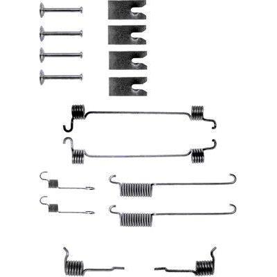 HELLA Zubehörsatz, Bremsbacken hinten rechts links für FORD 95AB2A225BB 1086922 8DZ 355 200-301