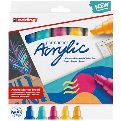 Edding - Acrylic Marker 5000 abstra 5ST