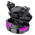 x15 tws auricolare wireless 5.3 cuffia bluetooth 65ms auricolari a bassa latenza esport gaming headset gamer con microfono per xiaomi iphone