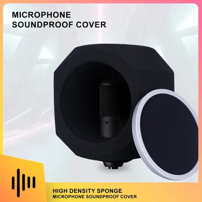 Microphone Wind Shield Pop Filter Isolation Ball Acoustic For Record Studios Mic Sound-Absorbing