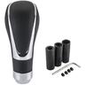 Car Gear Shift Knob, Plastic Gear Shifter Black Universal Car Car Gearshift Lever Head Shifter