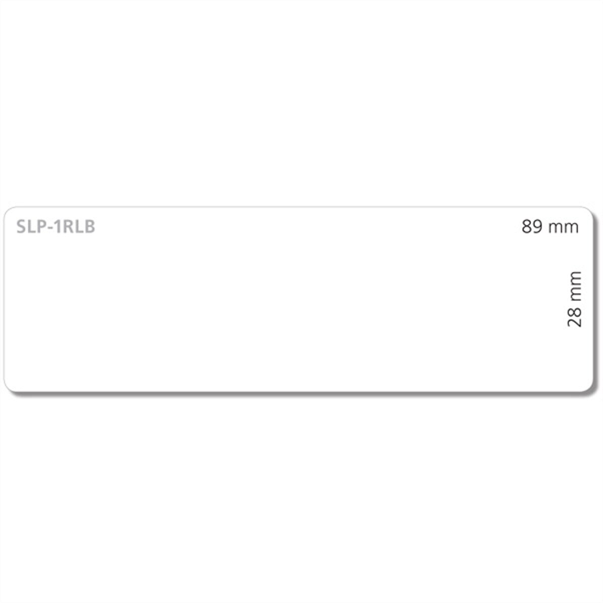 Seiko Instruments SEIKO Adressetiketten SLP-1RLB, große Rolle Image