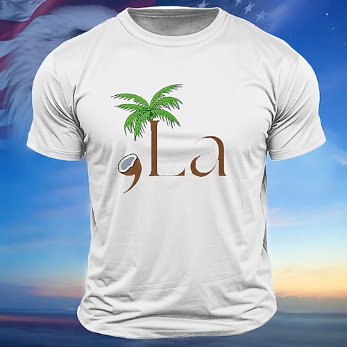 T-Shirts Patriotiques Pour Hommes T-Shirt Camo Camouflage À Manches Sans Villains T-Shirt Imprimé 3D Col V Mode Plein Air Vacances Hawaïen Blanc Rouge Bleu Été Printemps Vêtements S M L XL XXL XXXL