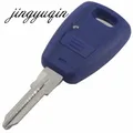 Jingyuqin1 Pulsante Uncut Lama Chiave A Distanza Borsette Caso per Fiat Stilo Punto Seicento Flip Fob Chiave Dell'automobile Caso SENZA Chip