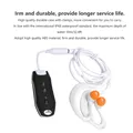 Lettore musicale FM impermeabile IPX8 da 4GB sport subacquei portatile MP3 con auricolare e Clip lettore musicale impermeabile 4GB MP3 impermeabile