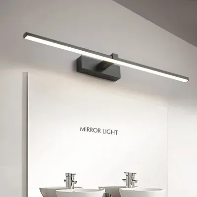 Modern LED Wall Lamp For Study Bedroom Bedside Hardwares Wall Sconce Bathroom Mirror Lamp Indoor Makeup mirror Lighting Fixture