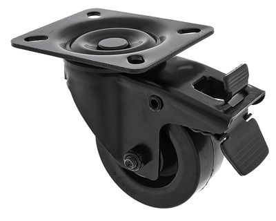 Roadworx Black Wheel Braked 80mm