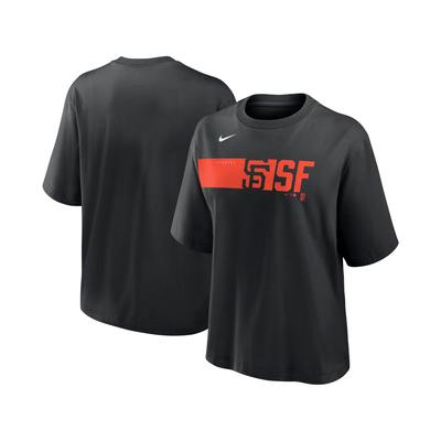 San Francisco Giants Nike Team Knockout Boxy T-Shirt – Damen Image