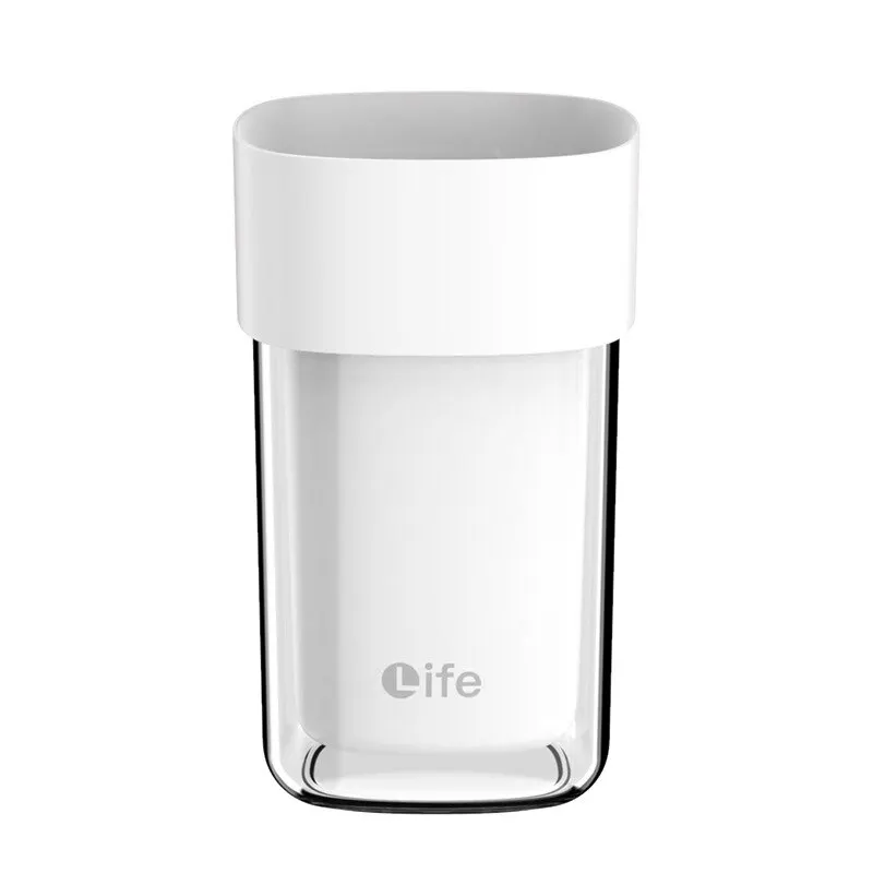 Doppels chicht einfache Mundwasser Tasse Haushalt Zahnbürste Tasse Paar Reise Zahnbürste Aufbewahrung sbox waschen und spülen tragbare Set