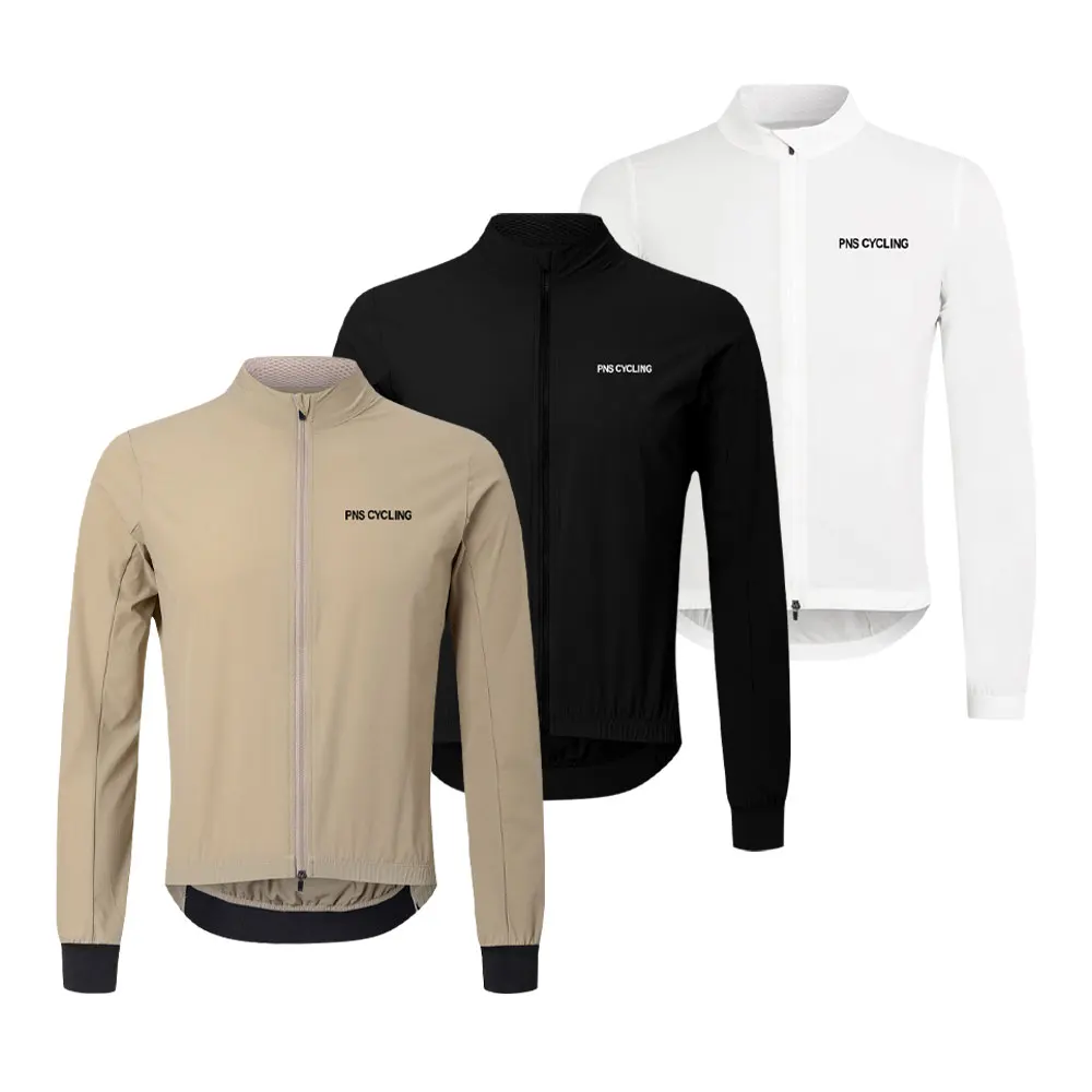 Männer PNS Radfahren Jacke MTB Road Pro Windjacke Wasserdicht Quick Dry Fahrrad Shirt Langarm Leichte Fahrrad Radfahren Jersey Image