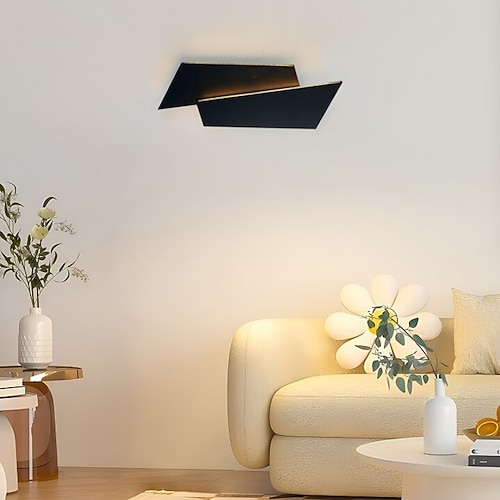 LED-Innenwandleuchten, stufenloses Dimmen, 2/3/5-flammig, kreative Rauten-Wandleselampe, Hoteltechnik, dekorative Wandleuchte, Augenschutz, Nachtlampen für Schlafzimmer, Cafés, 110-240V Image