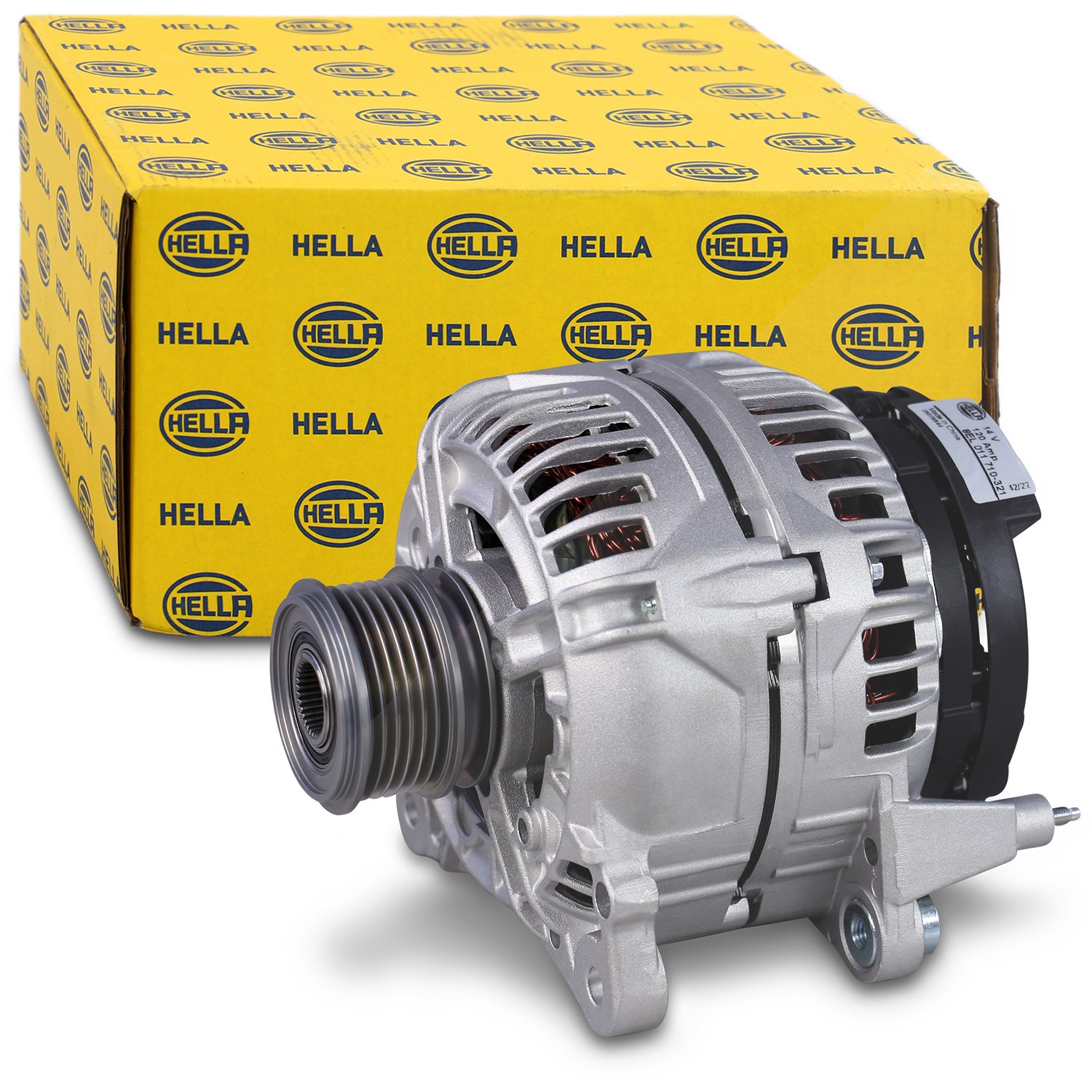 Hella Generator [Hersteller-Nr. 8EL011710-321] für VW, Skoda, Seat, Audi, Ford Image