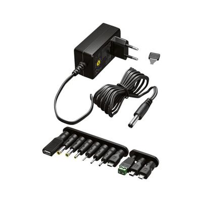 goobay Universal-Netzteil 3 V - 12 V schwarz