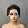 13x4 Pixie Cut Wig Human Hair Bleached Knots Lace Frontal Pixie Wig With Baby Hair Curly Bob Short Pixie Cut Lace Wig