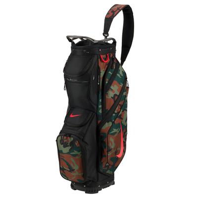 Nike Performance Cart Golf Bag Camo/Black/Red