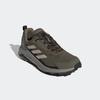 Wanderschuh ADIDAS TERREX "TERREX ANYLANDER", Gr. 44,5, grün (olive strata, wonder beige, core schwarz), Textil, sportlich, Schuhe