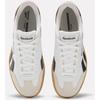 Sneaker REEBOK CLASSIC "REEBOK SMASH EDGE S", Gr. 38,5, weiß (weiß, schwarz, gum), Leder, Synthetik, sportlich, Schuhe