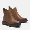 Chelseaboots TIMBERLAND "BRIMFIELDMID CHELSEA BOOT", Damen, Gr. 41, braun (md brn f grain), Leder, sportlich, Schuhe, Stiefelette, Winterschuhe, Ankle Boots