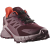 Laufschuh SALOMON "SUPERCROSS 4 GORE-TEX W", Gr. 43, lila (tawny port), Textil, sportlich, Schuhe, wasserdicht