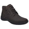 Winterboots JOSEF SEIBEL "New Anvers 35", Herren, Gr. 43, braun (moro), Leder, casual, Schuhe, Winterstiefel, Schnürstiefel, Boots in Weite K (extraweit)