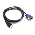 Cavo HDMI-compatibile con VGA di alta qualità da maschio a maschio Adattatore video da 1,8 M solo per lettore HD a hardware HDTV