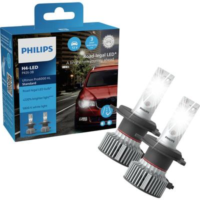 Philips Automotive 11972U60SX2 LED Leuchtmittel Ultinon Pro6000 H7 12 V