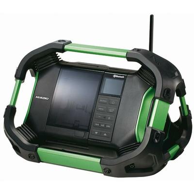 Hikoki - Baustellenradio mit Bluetooth-Gleitschutz oder Netzbetrieb - Ohne Batterie und Ladegerät Image