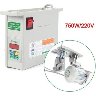 Elektrischer Nähmaschinenmotor, 220V 750W Industrieller Nähmaschinenmotor, 500-3500rpm, Servo Motor Image