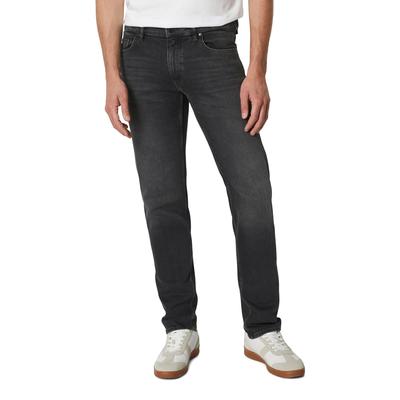 5-Pocket-Jeans MARC O'POLO "aus Bio-Baumwoll-Mix", Herren, Gr. 36, Länge 36, dunkelgrau wash, Obermaterial: 90% Baumwolle, 9% Polyester, 1% Elasthan, unifarben, casual, figurbetont lang, Jeans Image