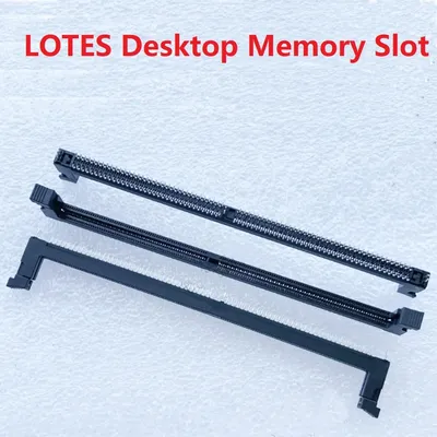 10Pcs Original For Foxconn Desktop Memory Slot DDR4 288P 1.2V Memory Socket Slot DDR4 Generation