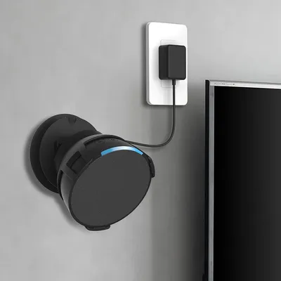Speaker Wall Mount Holder For Amazon Echo POP Stand Hanger Indoor Sound Box Bracket Built-in Cable