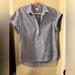 J. Crew Tops | J Crew Popover Top Size Large | Color: Blue | Size: L