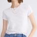 J. Crew Tops | J. Crew Slim Plus Size Xxl Crewneck T-Shirt In Premium Jersey White Nwt | Color: White | Size: Xxl