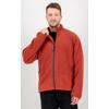 Fleecejacke DEPROC ACTIVE "WAWA BAY", Herren, Gr. S (48), rot (chilli), 100% Polyester, sportlich, Langarm gerader Abschluss, Jacken, auch in großen Größen erhältlich