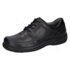 Schnürschuh WALDLÄUFER "KEN", Herren, Gr. 12 (47), schwarz, Nappaleder, klassisch, Schuhe, in K-Weite = extra weit, Freizeitschuh, Halbschuh, Schnürschuh