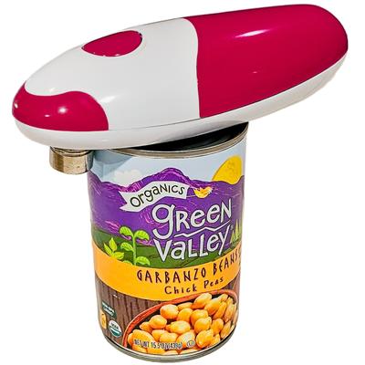 Automatic Hands Free Can Opener - Electric, Smooth Edge Safety, Battery Operated & Cordless