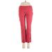 J. by J.Crew Active Pants - Mid/Reg Rise: Red Activewear - Women's Size 6