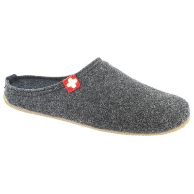 Living Kitzbühel - Filzpantoffel Schweizer Kreuz No. 3886 - Hüttenschuhe 47 | EU 47 grau Image