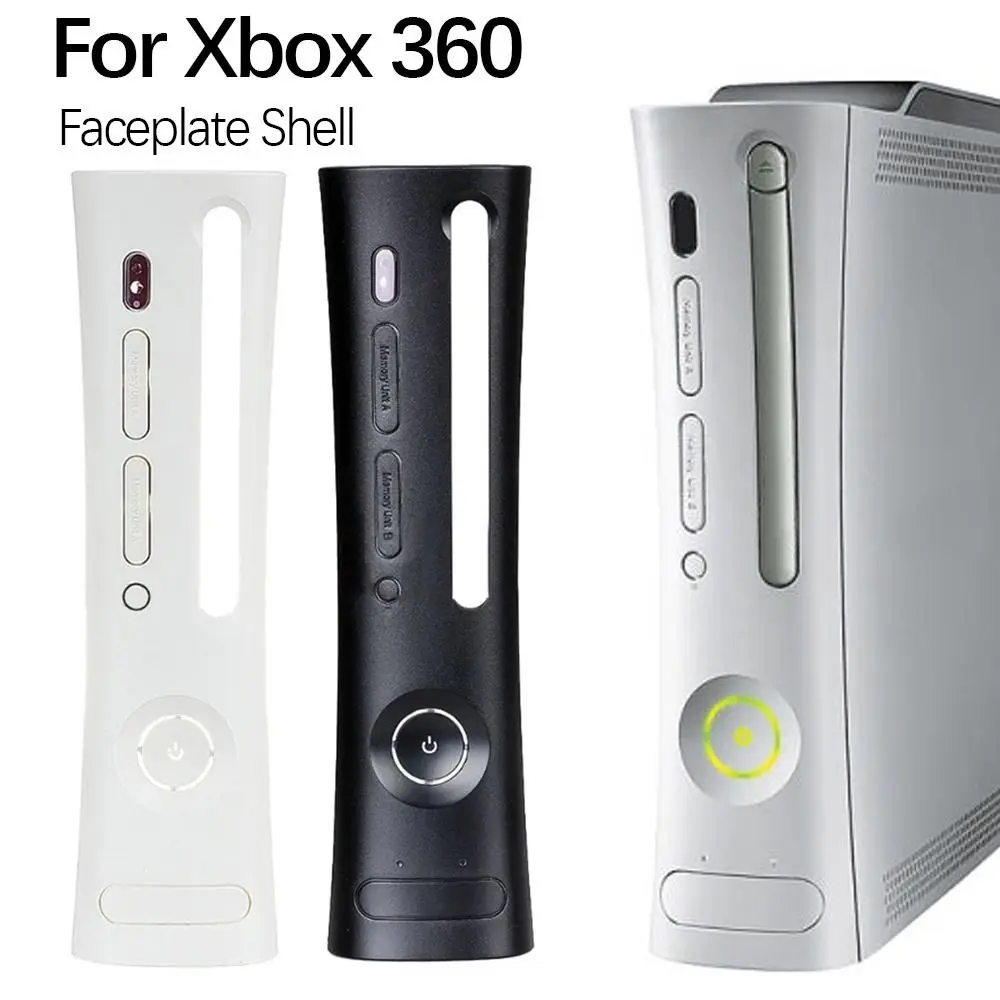 For Xbox 360 Faceplate Shell Durable Replacement Housing Front Faceplate Shell Cover Case Repair Accessories for Xbox 360