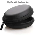 Mini custodia per auricolari custodia rigida per cavo USB per Airpods auricolari cuffie auricolari custodia con cerniera custodia per KZ BA10 AS10 ES4