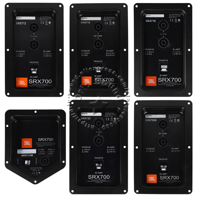 2 stücke Eisen Lautsprecher Junction Box Verdrahtung Bord Bühne Lautsprecher Montage Platte Terminal Binding Post Audio Verstärker XLR Buchse Image