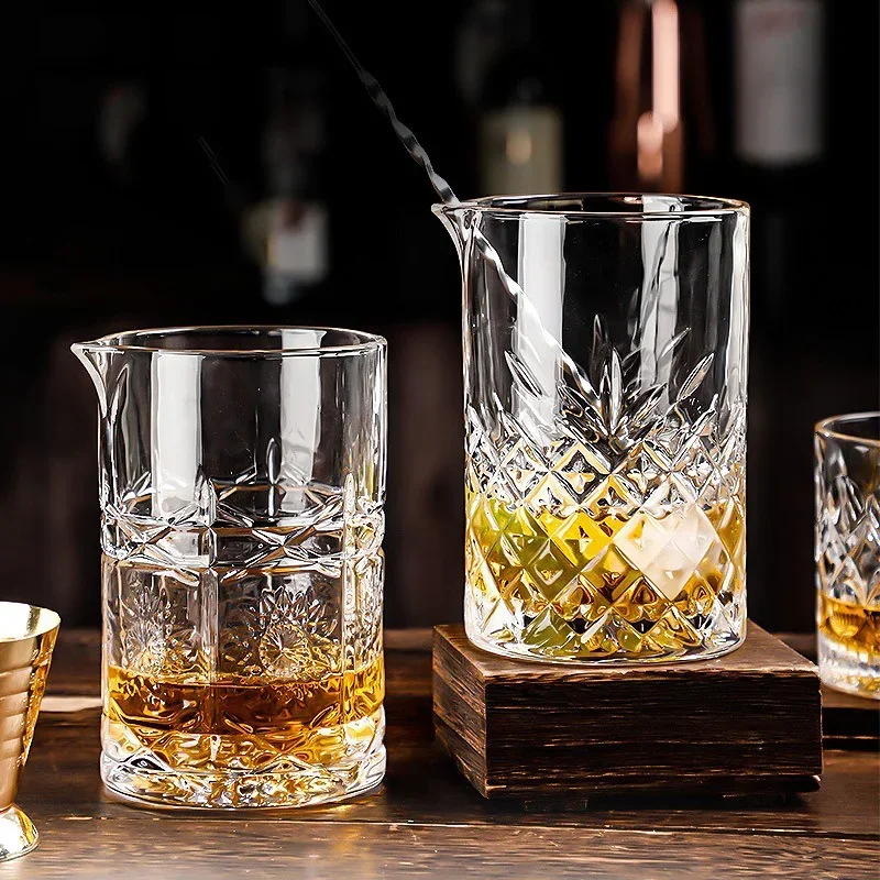 700 ml Cocktail Shaker Whisky Glas Tasse Professionelle Cocktail Rühren Tasse Wein Bar mischen tassen Barkeeper Mischen Bar Werkzeug