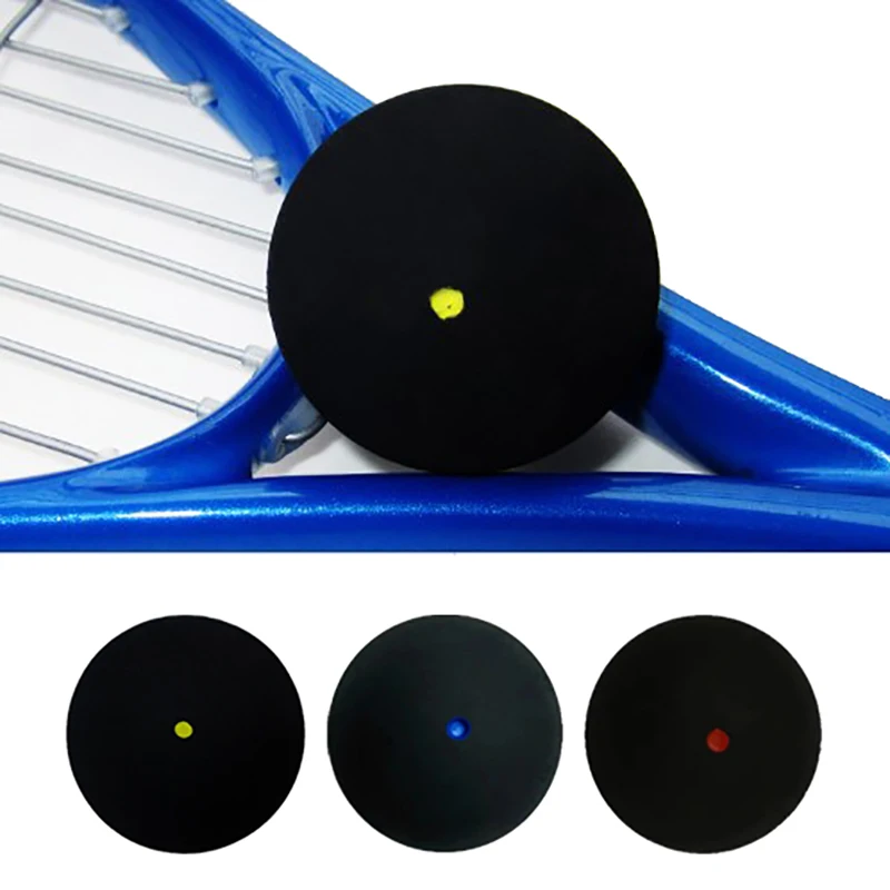 Profession eller Gummi-Squash ball für Squash schläger Red Dot Blue Dot Ball schnelle Geschwindigkeit für Anfänger oder Trainings zubehör Image