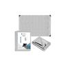 Plandeka 4x6m 270g/m2 grey heavy-duty protective tarp - Plandeka 4x6m 270g/m2 grigia pesante telo