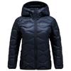 Peak Performance - Women's Helium Down Hood Jacket - Daunenjacke Gr XL blau/schwarz