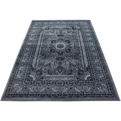 Teppich AYYILDIZ TEPPICHE "Marrakesh 207" Gr. 8, grau, B:300cm H:12mm L:400cm, Kunstfaser, Teppiche, Kurzflor, Orient-Op